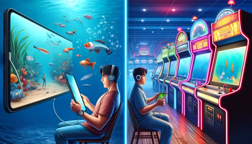 PHSLOT interactive fishing games platform with arcade-style online casino action